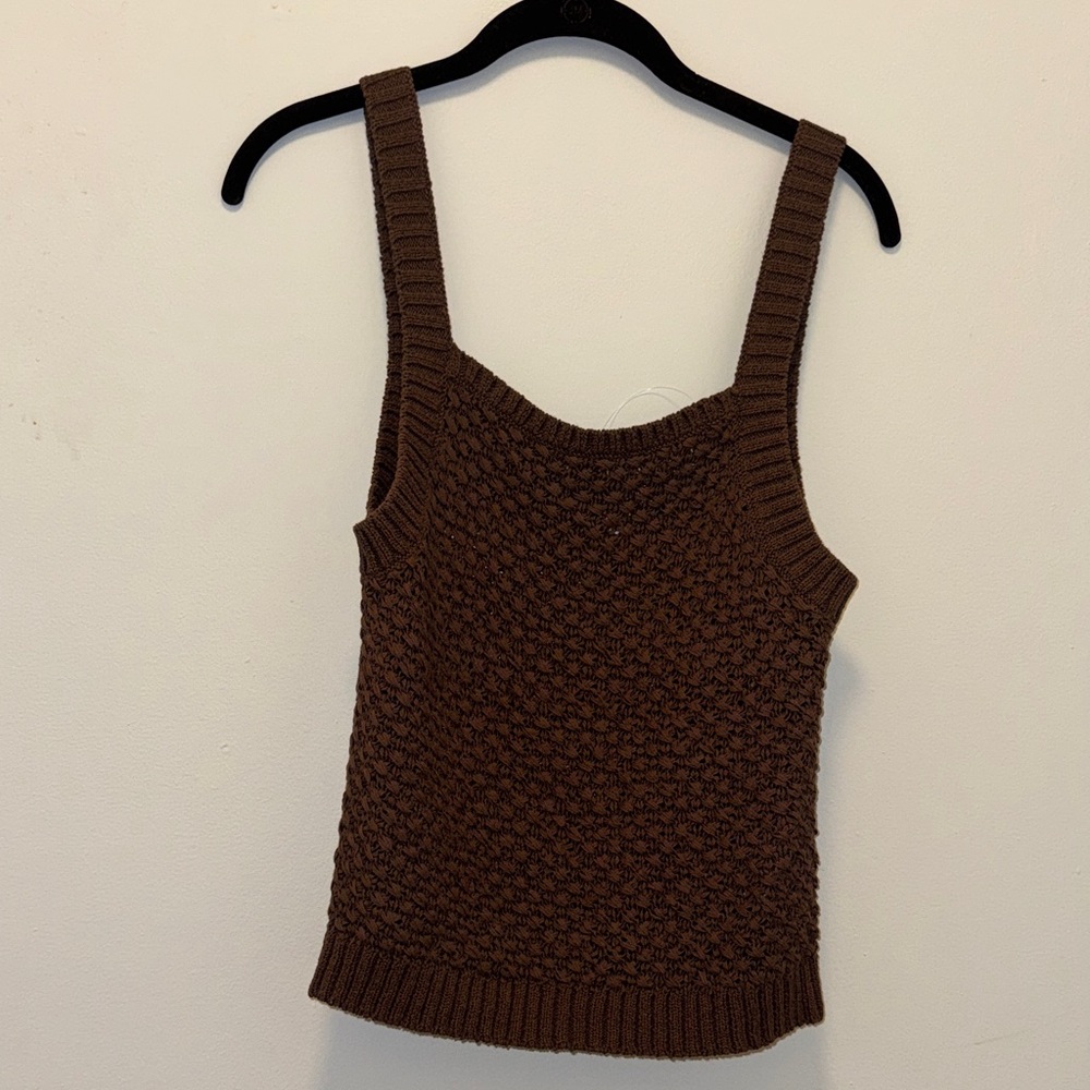 J Crew Brown Knit Women's Top